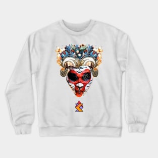 Death Masque Crewneck Sweatshirt